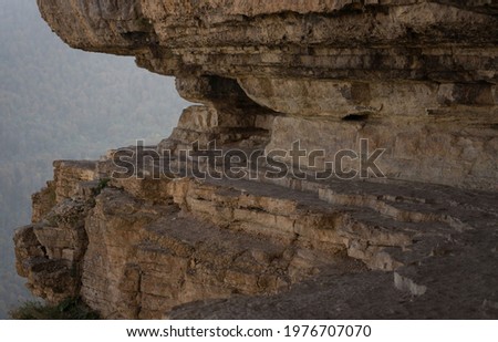 ancient cave in the mountains