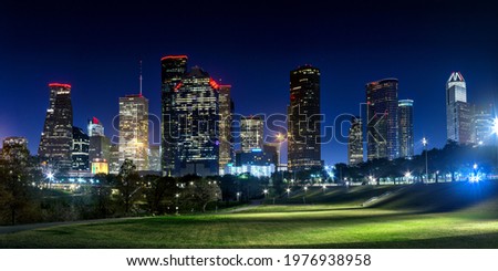 Downtown Houston, Texas - at night