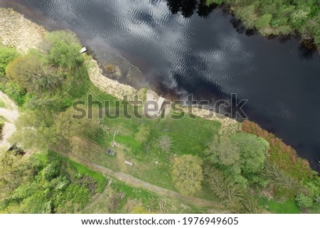 Pike River Fishing Aerial View