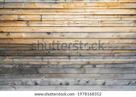 Old vintage wood planks. The texture of the wooden surface. 