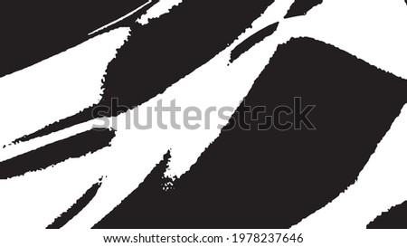 Vector brush sroke texture. Distressed uneven grunge background. Abstract distressed vector illustration. Overlay over any design to create interesting effect and depth. Black isolated on white