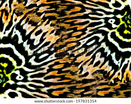 Tiger pattern background