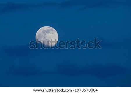 Full moon photography from Earth
