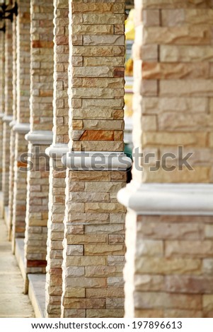 Brick pole texture