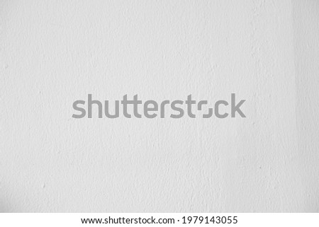 blank clean white cement wall for background