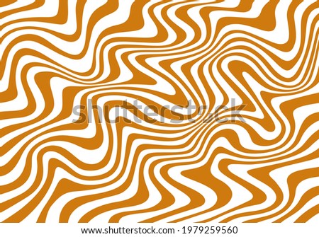 Vector Seamless Pattern with Flowing Salted Caramel. Abstract Sweet Texture. Creative Food Background for Packaging Design and Advertisement