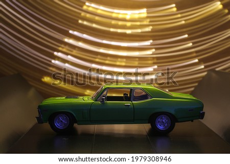 Collector's Scale Toy Car Light Kit Royalty-Free Stock Photo #1979308946