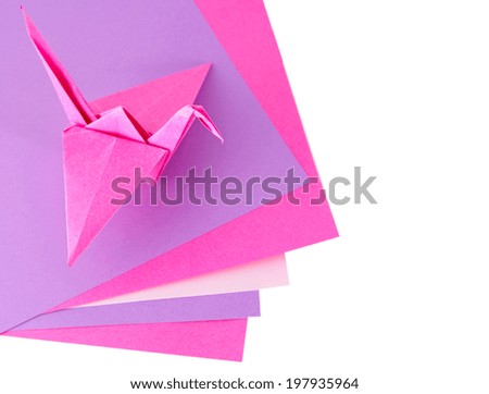 Origami birds 
