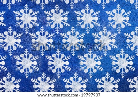 Snow background 1 / Christmas snowflakes