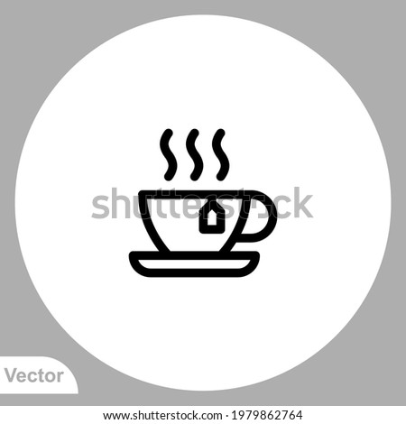 Tea icon sign vector,Symbol, logo illustration for web and mobile