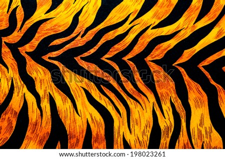 tiger pattern - seamless fabric texture background 