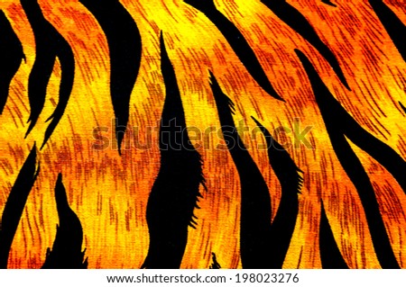 tiger pattern - fabric texture background