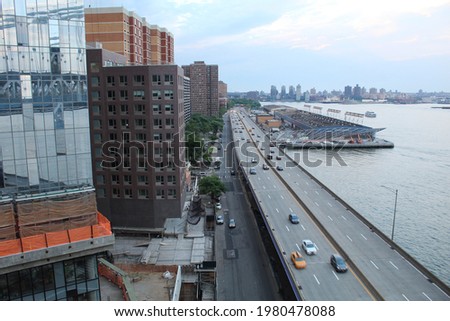 East River Drive Manhattan Landscape