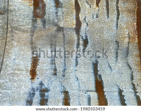 Texture of rusty old metal sheet metal sheet surface. The background.