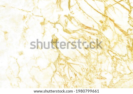 White gold marble seamless glitter texture background, counter top view of tile stone floor in natural pattern.
