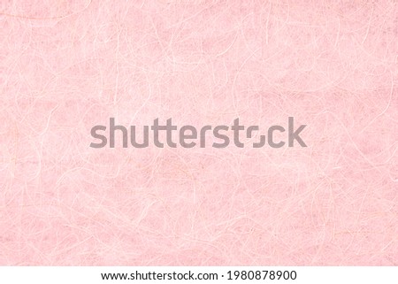 Close-up of pink Japanese paper as background material