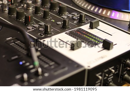 Mix DJ digital equipment button controller 