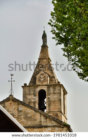 tower of the church, photo as a background, digital image