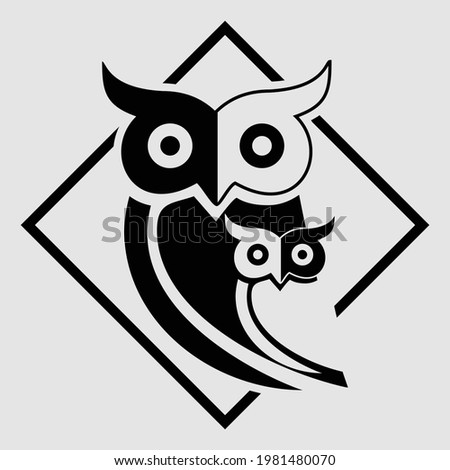 owl tattoo silhouette clip art