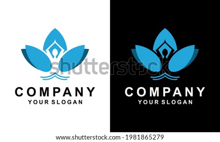 Ilustration vector graphic of  Nature Spa Logo Template Design. Creative Vector Emblem for Icon or Design Concept