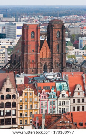 Church of Mary Magdalene in Wroclaw, Poland Royalty-Free Stock Photo #198188999