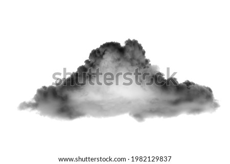 Collections of separate white clouds on a black background have real clouds. White cloud isolated on a black background realistic cloud. 