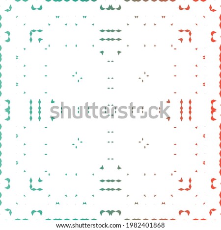Traditional ornate mexican talavera. Kitchen design. Vector seamless pattern arabesque. Red abstract background for web backdrop, print, pillows, surface texture, wallpaper, towels.