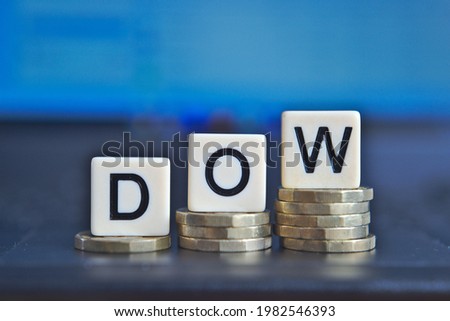 Wealth and investing Stock exchange market concept Royalty-Free Stock Photo #1982546393
