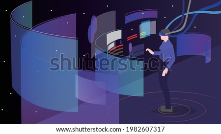 The Metaverse Is Coming And It’s A Very Big Deal Royalty-Free Stock Photo #1982607317