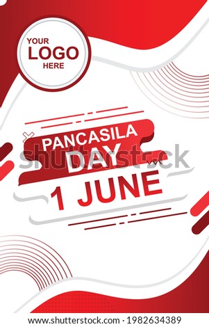Poster Day of Birth of The Pancasila