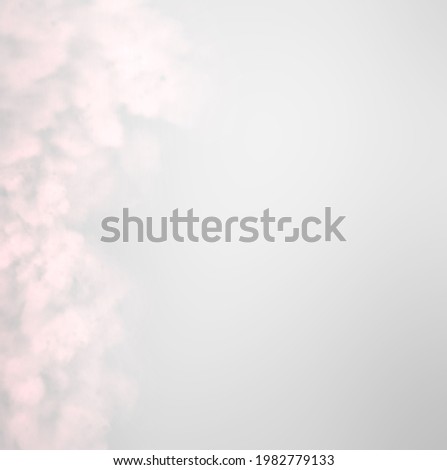 Beautiful dreamy sky with soft pink and mint clouds and smoke over them. Abstract romantic background for party posters and flyers.
