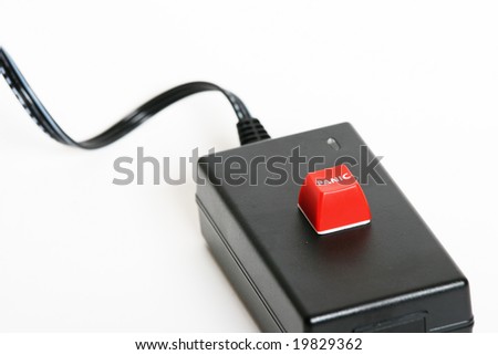 Panic button on a unknown device