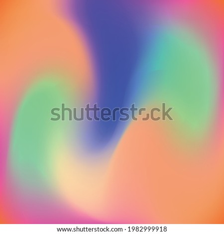 Abstract Dreamy Degrade Colorful Background. Smooth Gradient Mesh. Trendy colors Neon Design Luxury Texture. Fluid Lights Minimal Digital Gradient Royalty-Free Stock Photo #1982999918