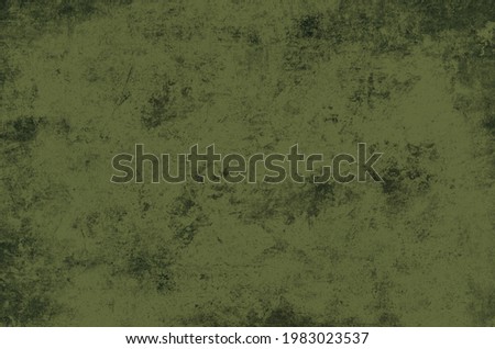 Old green wall grunge background or texture 