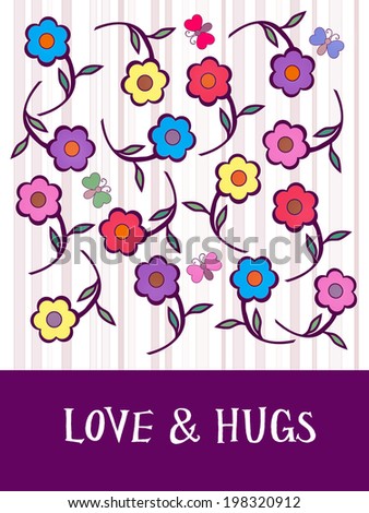 Flowers - Love & Hugs
