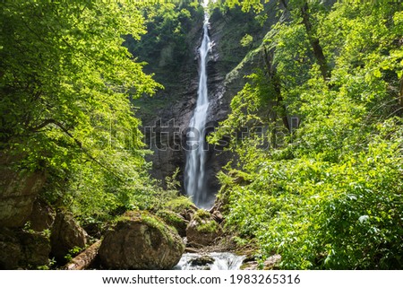 Waterfall Skakavac in Europe's last jungle revealed - Perućica Rainforest, National park Sutjeska