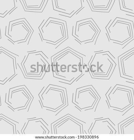 Decorative abstract pattern. Vector.