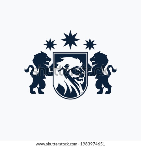 lion logo design for all