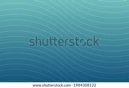 abstract curve wave blue gradient background design 