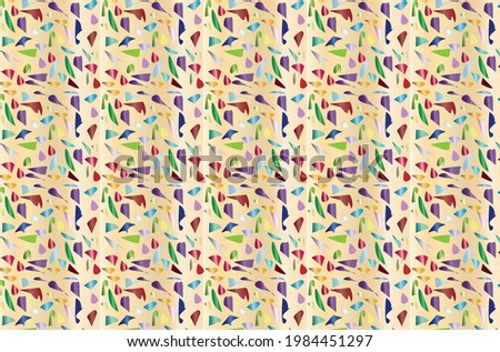 Beautiful pattern vector art design 
