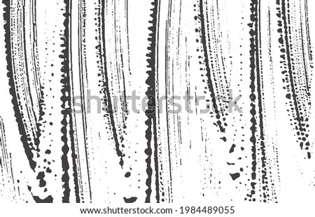 Grunge texture. Distress black grey rough trace. Bewitching background. Noise dirty grunge texture. Indelible artistic surface. Vector illustration.