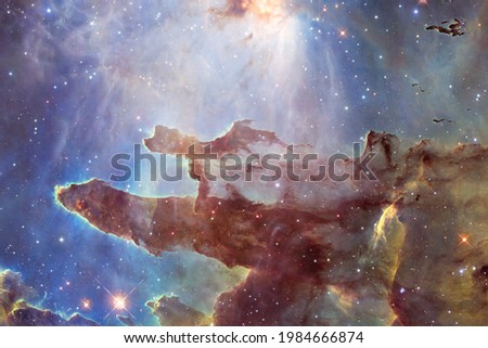 Beautiful galaxy. Elements of this image furnished by NASA