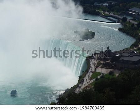 Beautiful view over Niagara Falls, Canada
