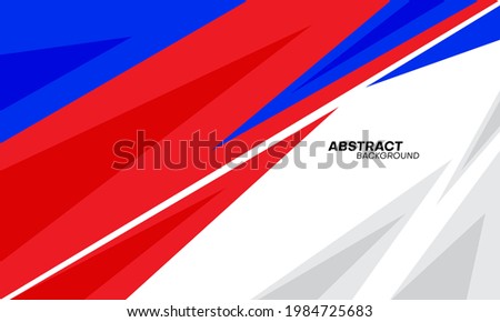 abstract background with red color and blue color