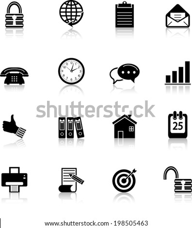 Web and Office Icons 