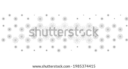 Light Gray vector background with curved lines. Brand new colorful illustration with bent lines. Pattern for websites, landing pages.