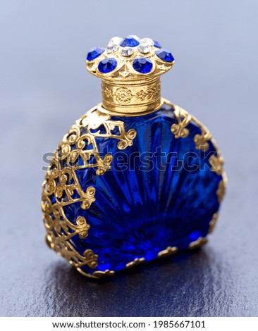 Perfume bottle in oriental style