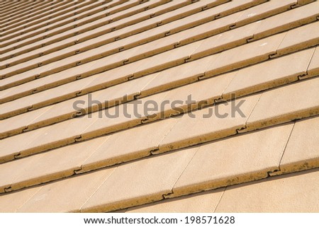 clean roof tiles background texture in regular rows