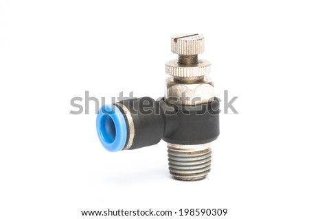 Pneumatic control valve system for connected to hoses