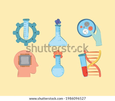 bioengineering laboratory test tubes experiment